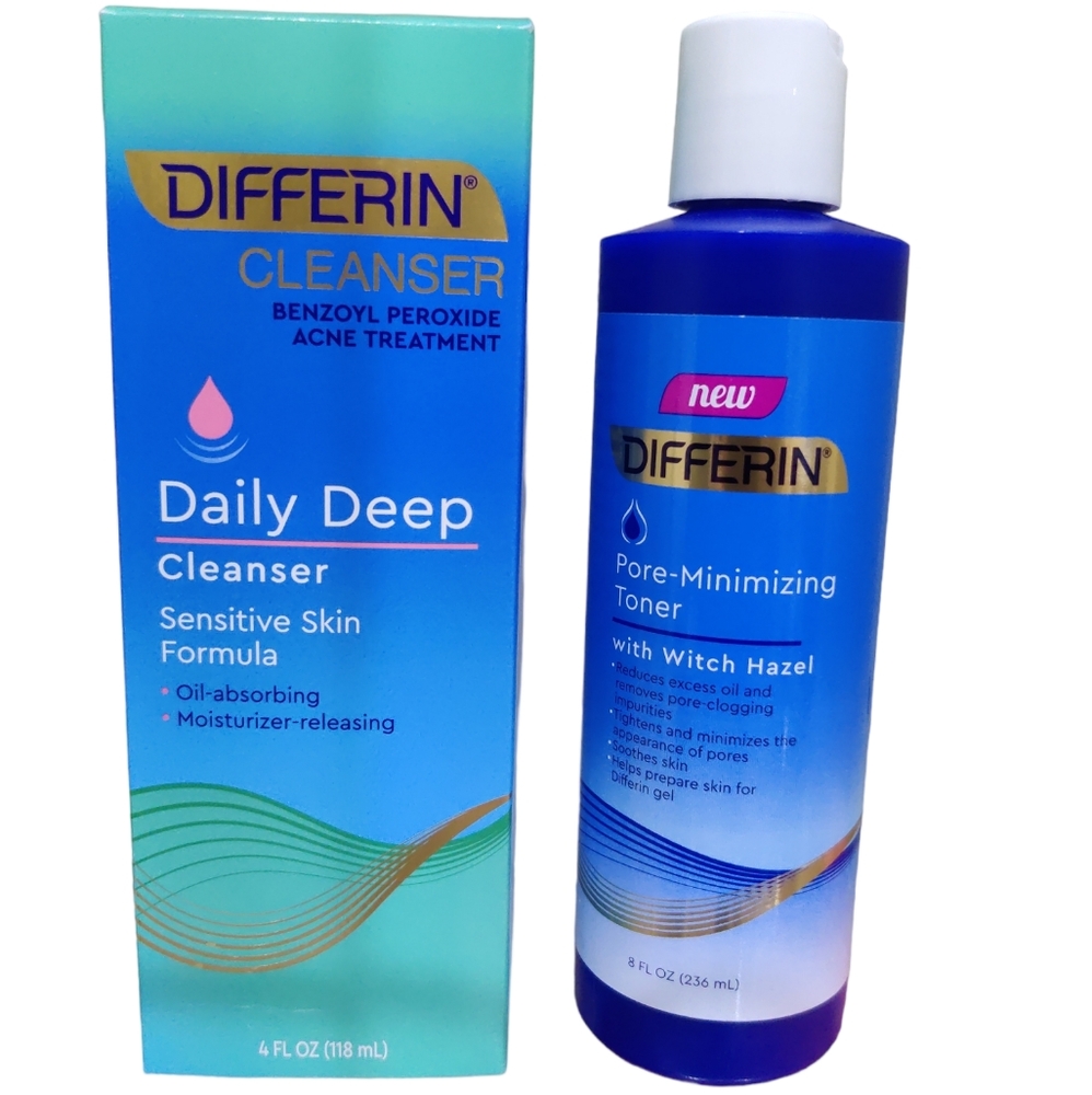 New! Differing Cleanser & Toner Set